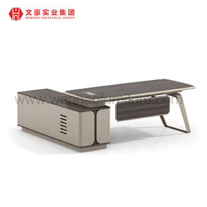 Durable L Shape Wooden Executive Office Desk Modern Furniture Desk Boss Table for Office