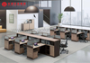 Industrial Simple 4 Seater Modular Privacy Cubical Workstation