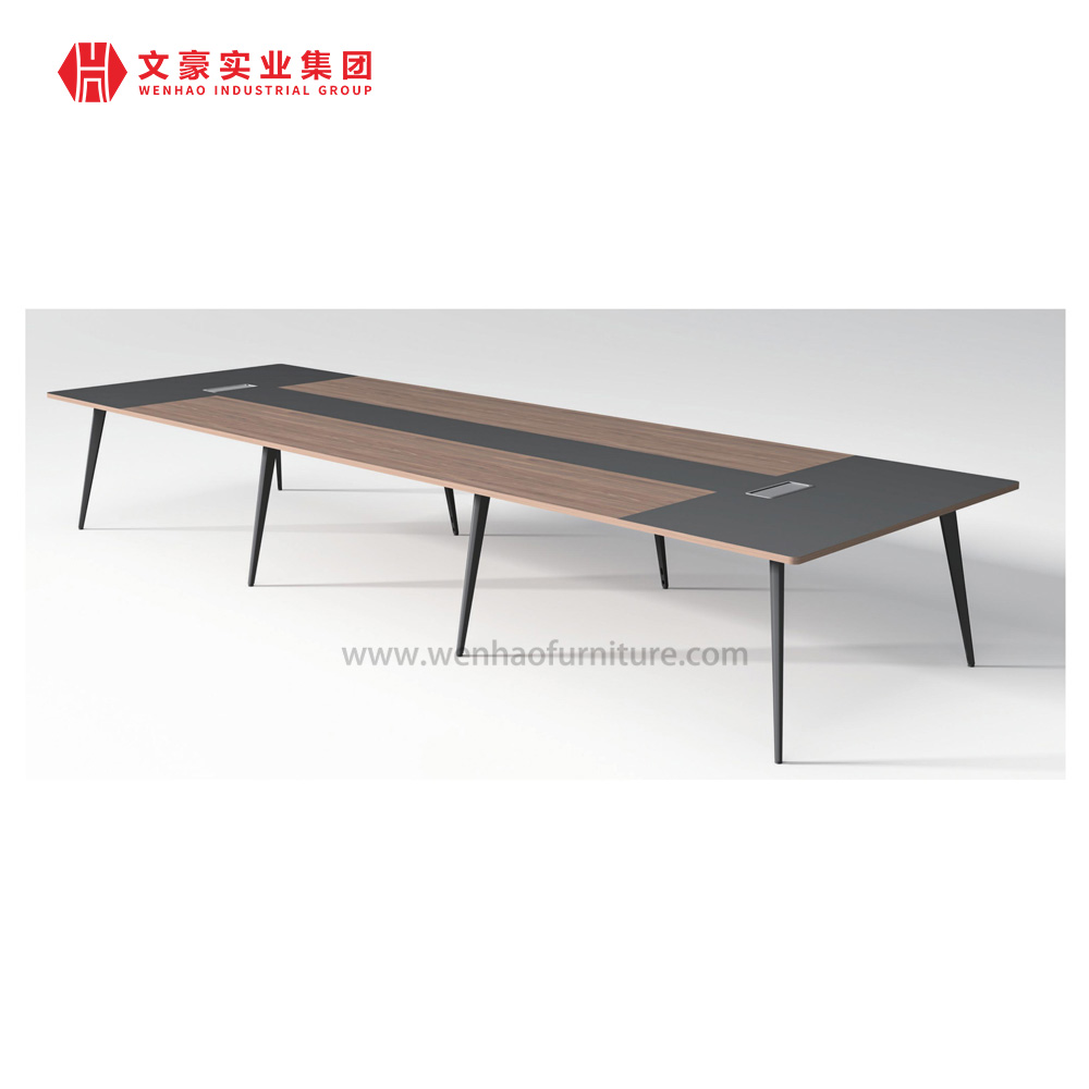 Simple Modern Office Meeting Room Boardroom Desk Furniture Conference Table