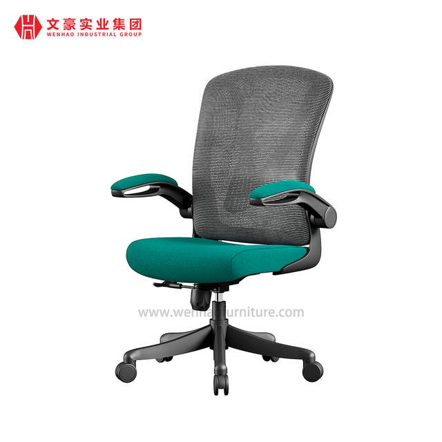 Best Mesh Home Office Chair with Green Seat Upholstered Desk Chairs Manufacturers in China