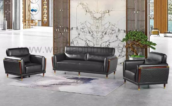 Leather Office Sofa