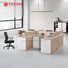 Modular Office Partition Cubicle Call Center 2 4 6 Person Desk Office Furniture Workstation