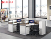 Office Furniture Economic Customized Staff Work Station 4 Person Seater Office Workstation Table