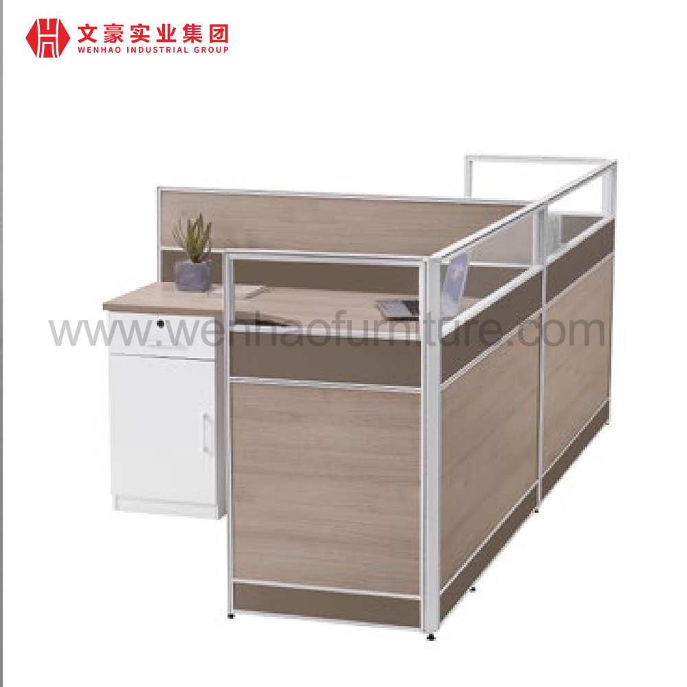 Office Cubicle Design Factory Direct Modular 4 Seat Office Workstation Cubicle for 4 Person