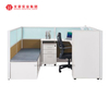 Movable Modular Office Partition Workstation Desk Office Furniture Computer Cubicles Office Workstation