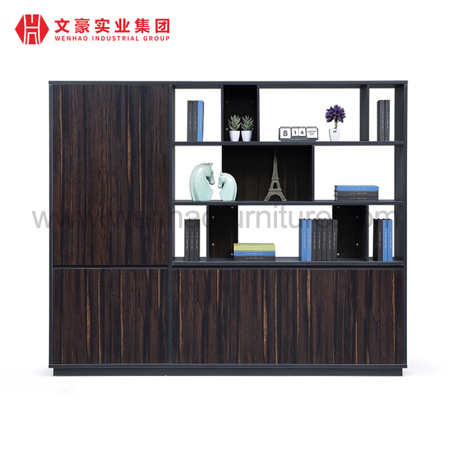 Modern Office Furniture Storage Wood File Cabinet Metal Frame Filing Cabinet Pigeon Hole Cabinet