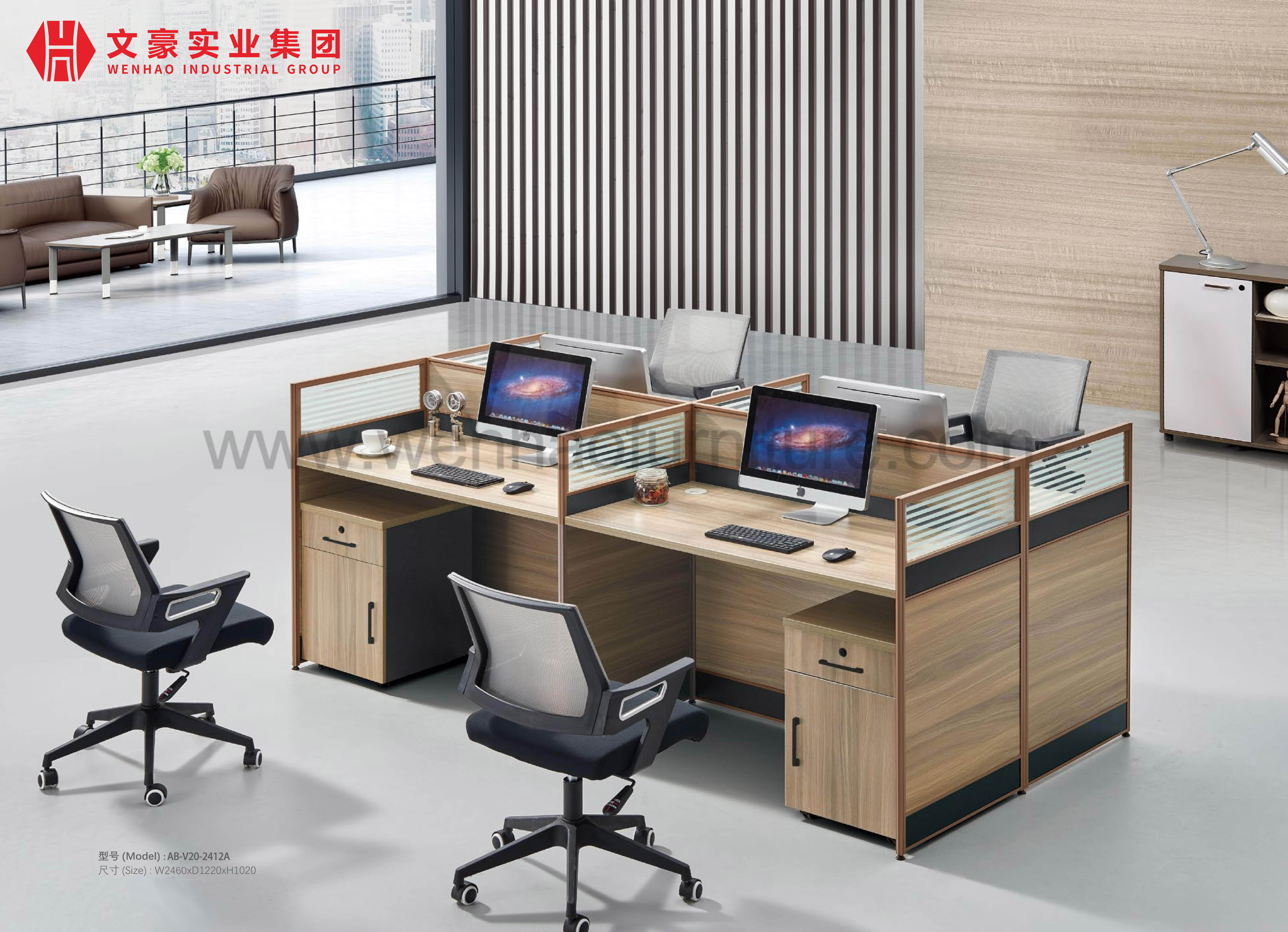 Cubicle Workstation Luxury Commercial Furniture Modular Office Desks Partition Office Tables