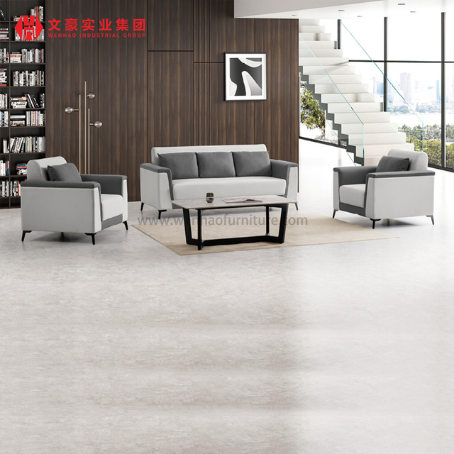 Executive Desk And Office Fabric Sofas Seating Furniture Office Couch