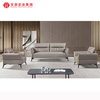 Wenhao Furniture Factory Luxury Leather Small Office Sofa Set Offices Sofas