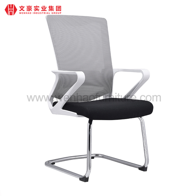 Modern Mesh Conference Office Chair with Steel Frame Upholstered Desk Chairs Manufacturer in China