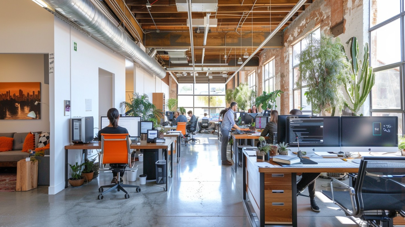 Office chair with lumbar support