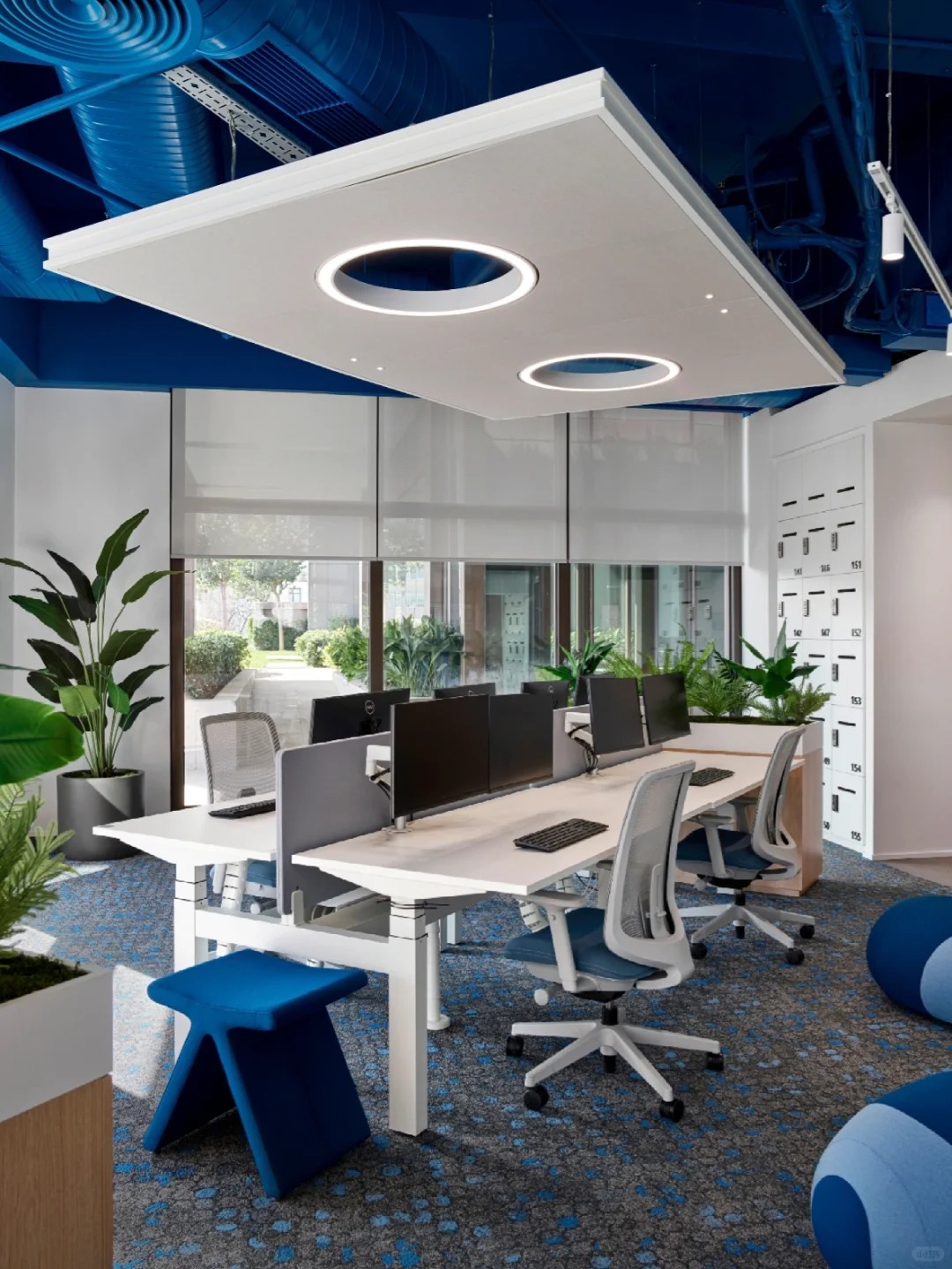 Screen office desk