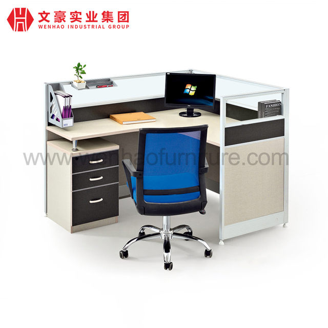 Single Seat Screen Table with Computer Swivel Chairs Supply in China