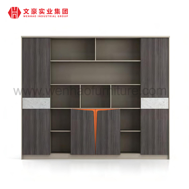 Customized Home Office Storage Wooden Bookcase Office Furniture Shelves