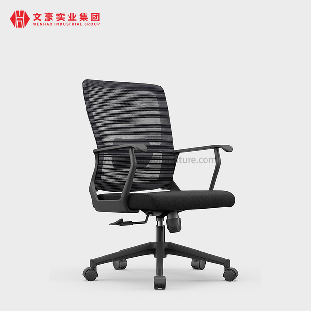 Wenhao Very Comfortable Mesh Office Chair Upholstered Desk Chairs with Lumbar Support