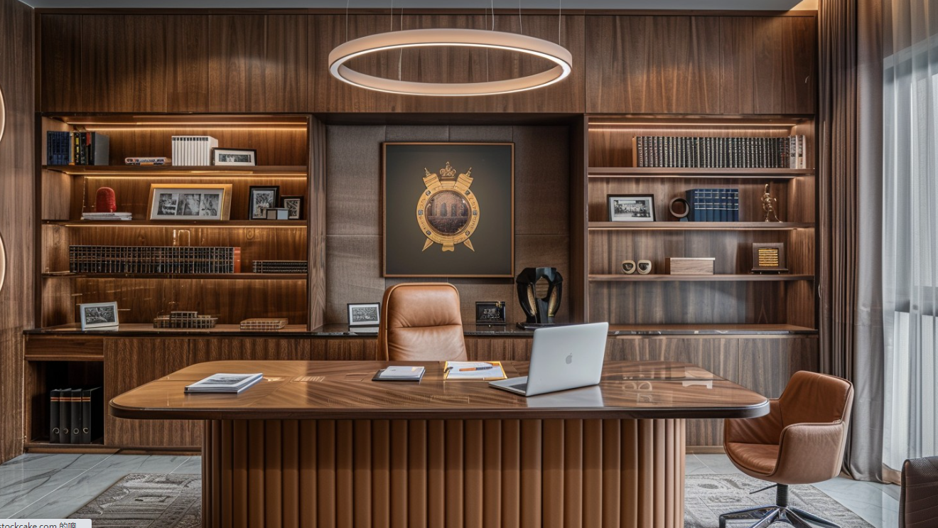 Office desk with storage