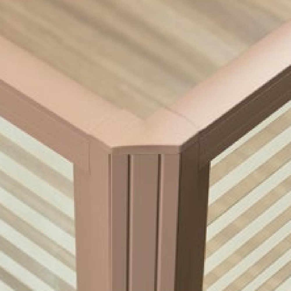 computer desk with shelves