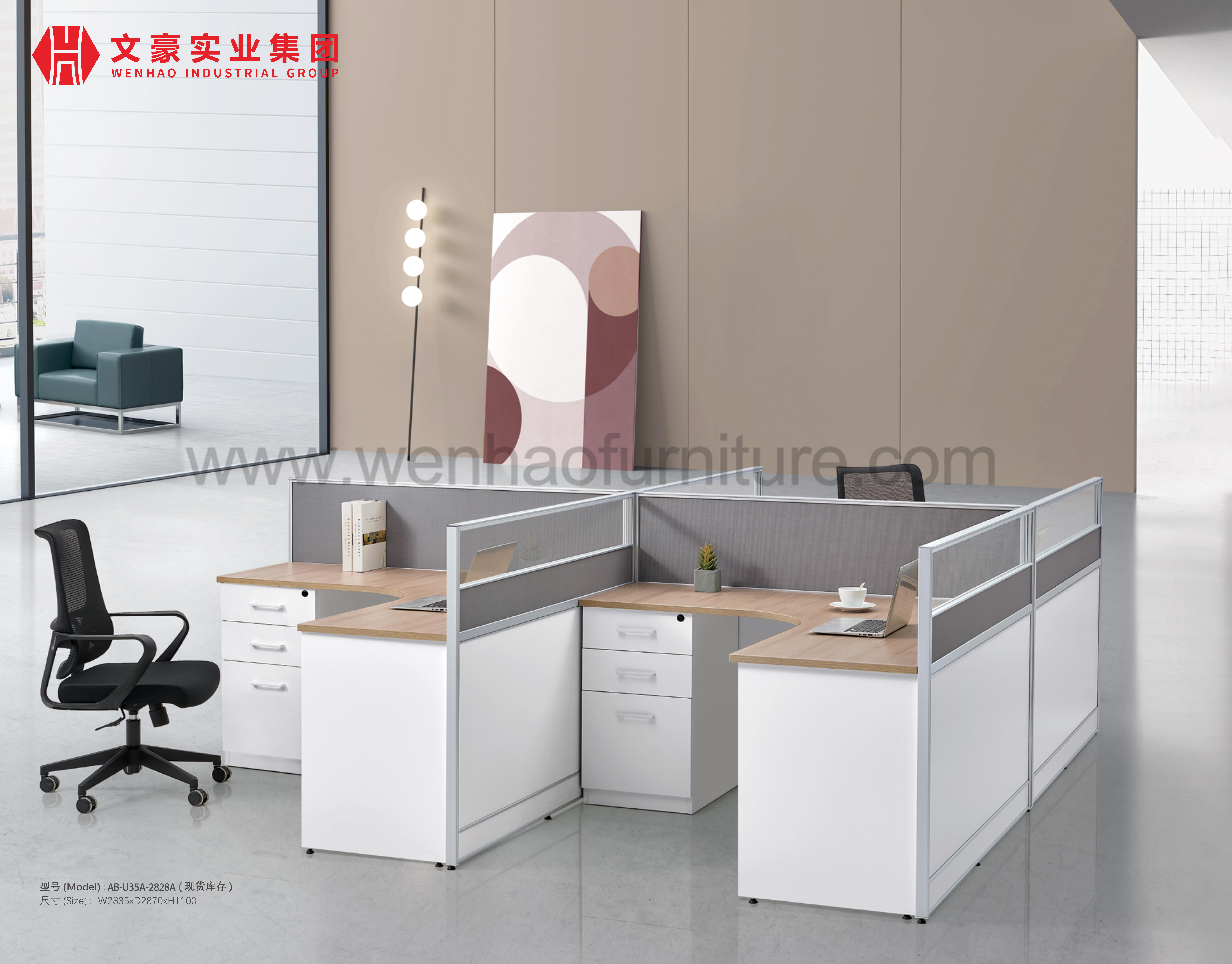 Office Standing Staff Desks Furniture Leg 6 Seater Office Desk Workstation Table