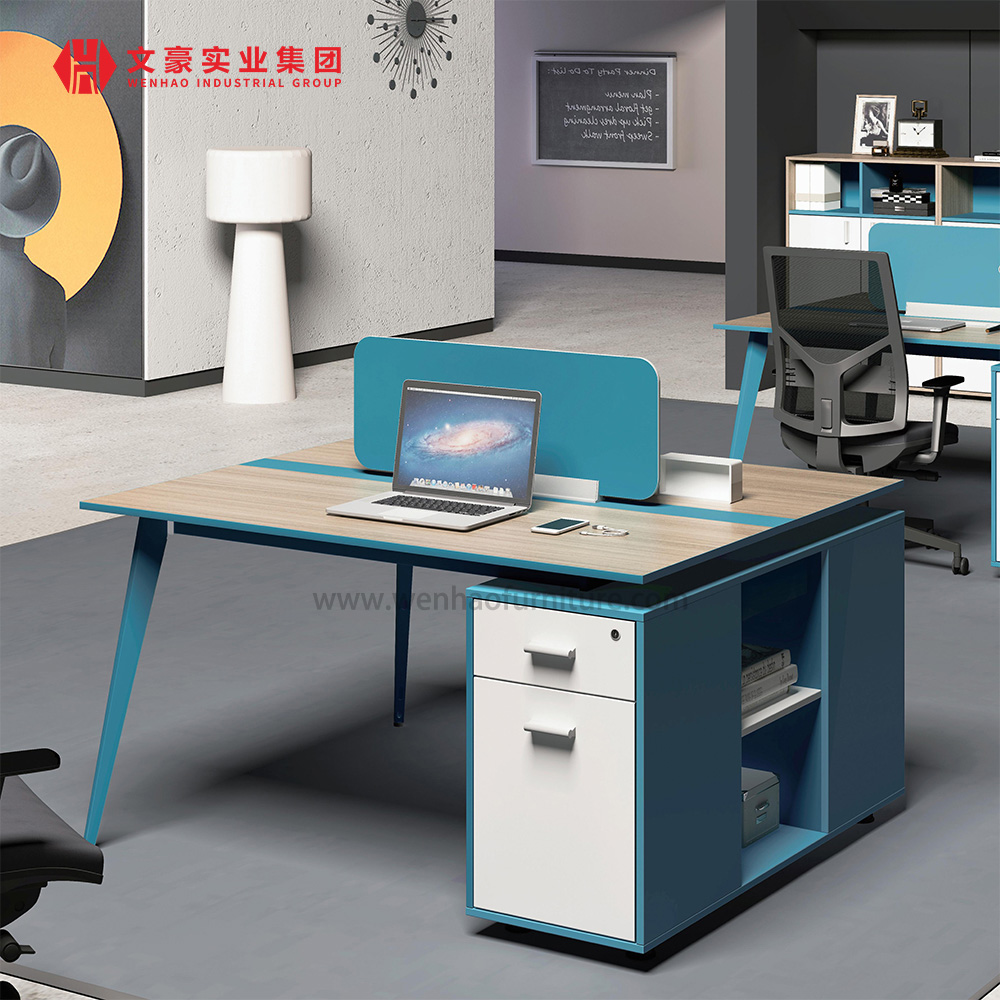 Modern Open Modular 4 Person Workstation Office Desk Furniture Design Work Office Table Workstation For Office Space