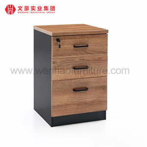 Office Furniture Equipment 3 Drawers Cabinet Filing Cabinet Mobile Storage Filing Cabinet