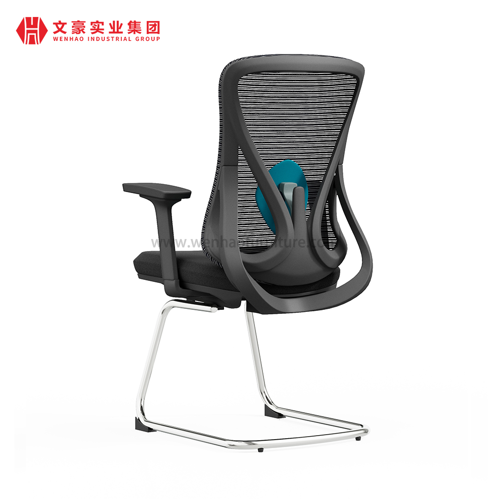 Best Office Working Chair with Back Support Steel Conference Meeting Chairs