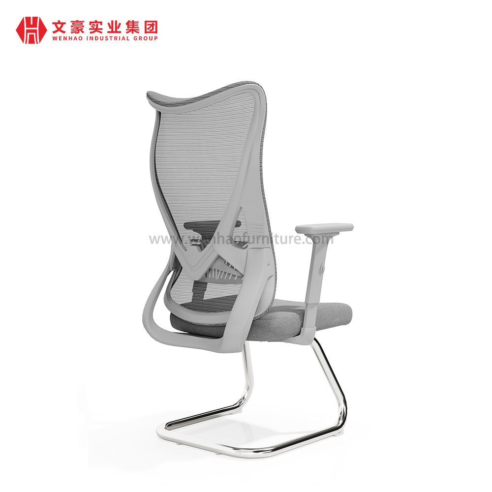 Luxury Adjustable Back Office Mesh Chair Ergonomic Cute Meeting Chairs