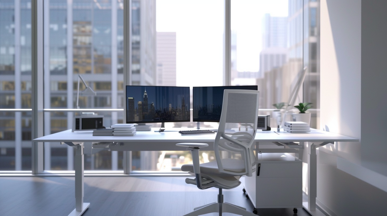 adjustable standing desk