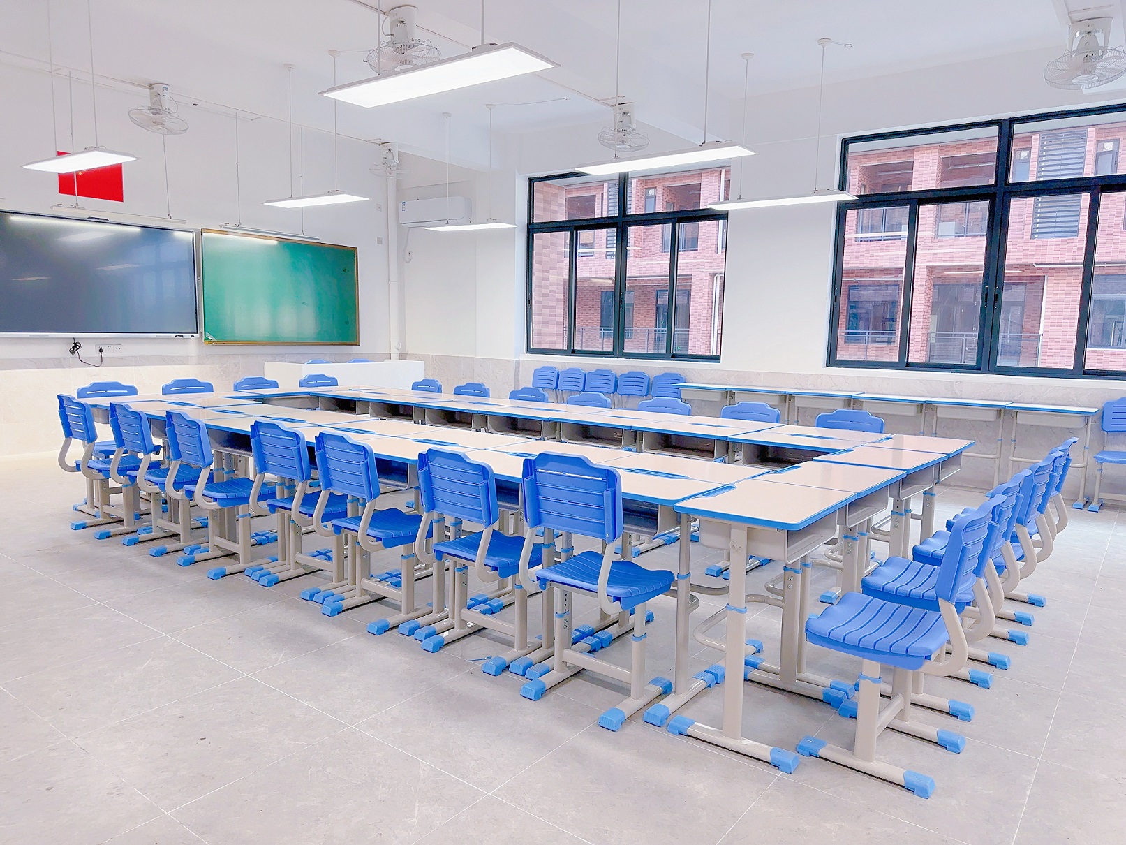 Plastic Classroom Desk