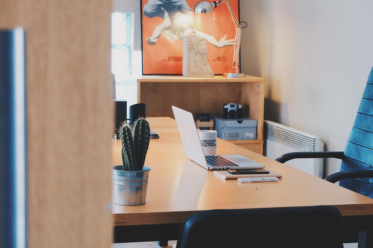 contemporary office desk supplies