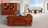 High-End Modern Office Furniture General Manager Wooden Executive L Shaped Office Desk