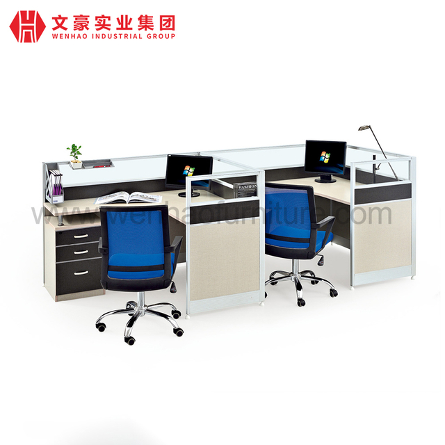 Modern Office Desk Cubicle Business Staff Office Desk 2 4 6 Person Small Cubicle Office Workstation