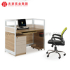 Elegant Wooden Office Workstation Desk Staff Office Table Computer Screen Desks