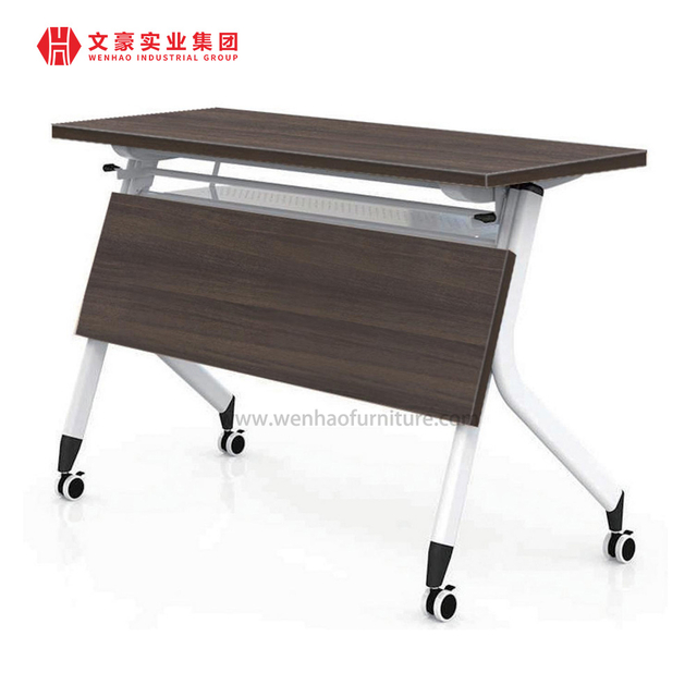 Training Room Desks Office Work Furniture Table with Wheels