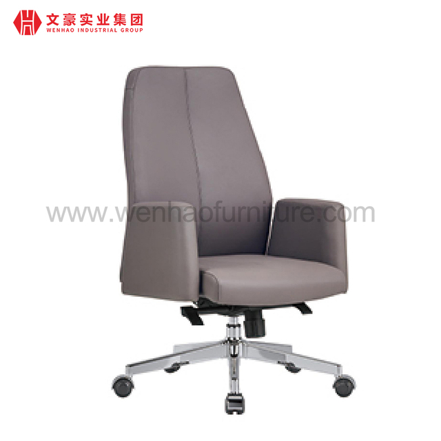Best Leather Home Office Executive High Rolling Chair Computer Study Desk Chairs