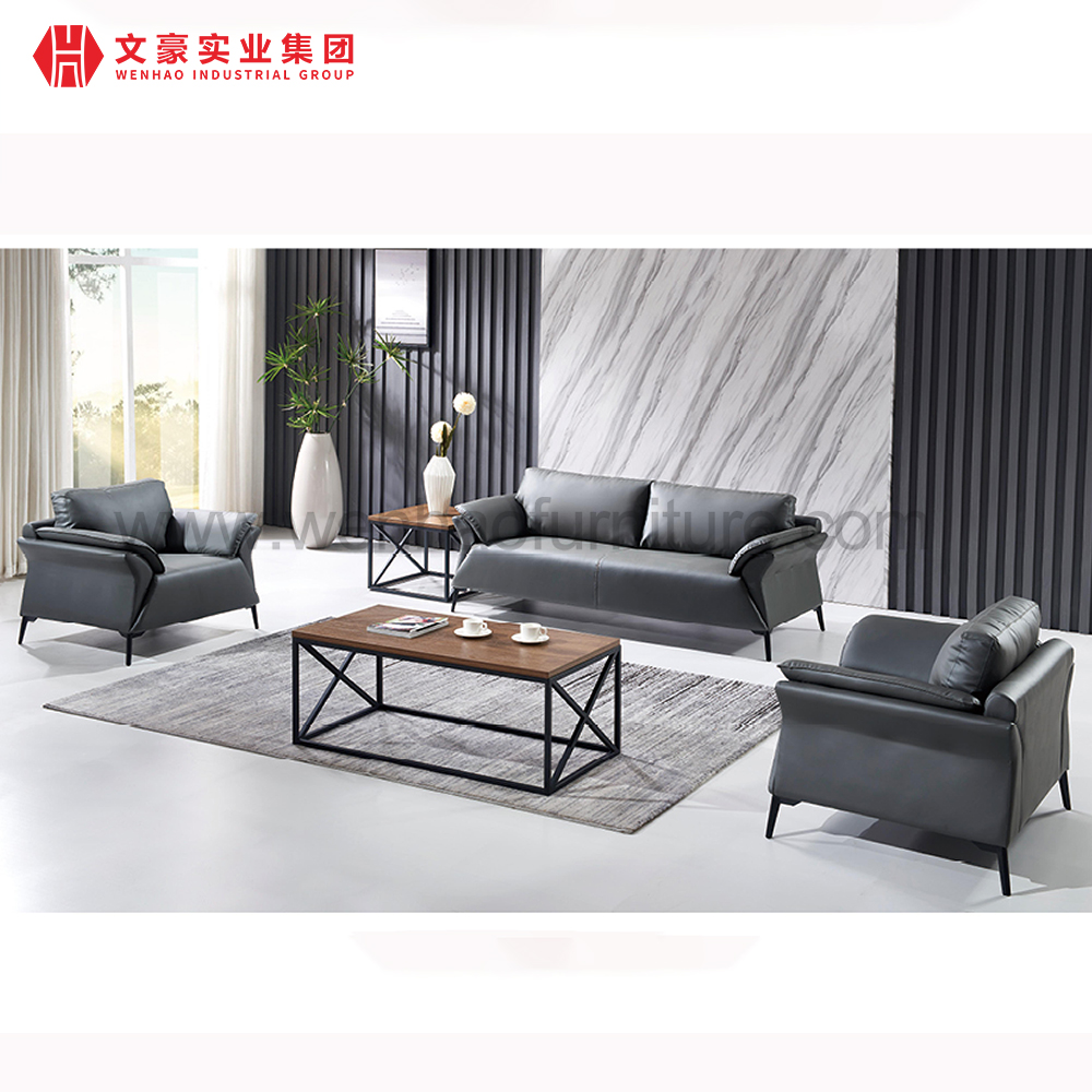 Leather office sofas