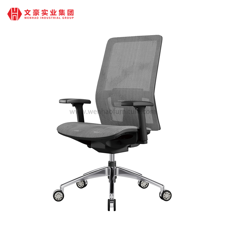 High End Grey Mesh Ergonomic Office Swivel Chairs Supply In China