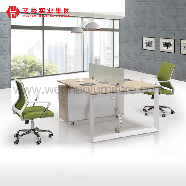 Office Work Furniture 2 Person Workstation Desk Computer Table Design