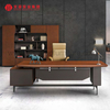 High Quality Modern Wooden L Shape Corner Manager Ceo Boss Commercial Furniture Executive Office Desk