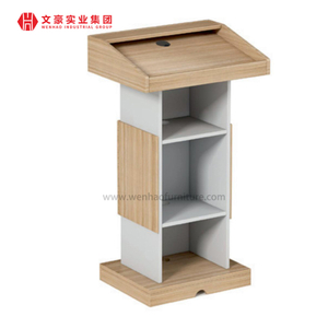 Conference Area Podium For Awarding Activities Floor Standing Speech Desk Modern Conference Speaker Podium Table