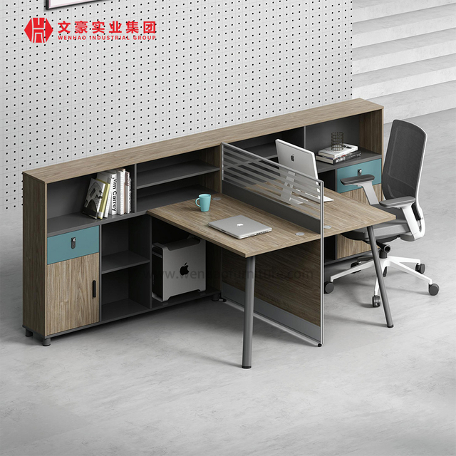 Modern Design Quality Standard Size Double Side Office Furniture Table Staff Workstation Office Work Desks