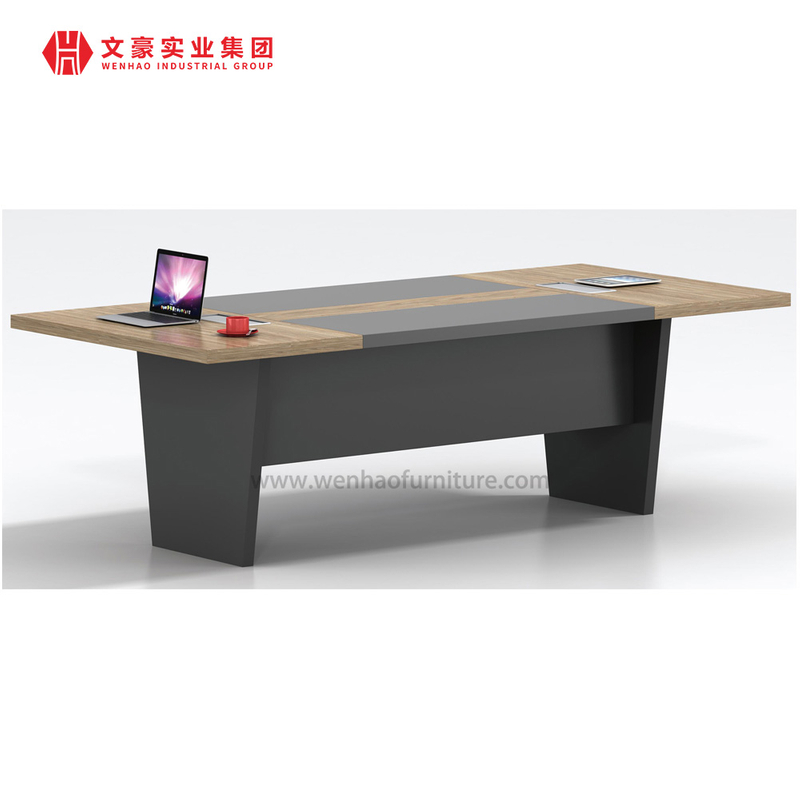 High Quality Factory Price Big Rectangle Office Conference Tables Luxury Commercial Meeting Table