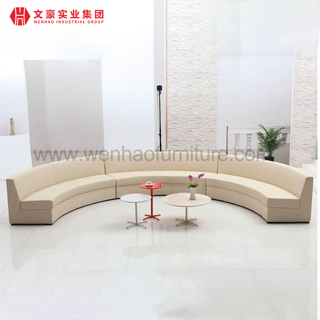 Heavy Duty Commercial Luxury Leather Office Sofa Set Boss Room Large Sofas Furniture