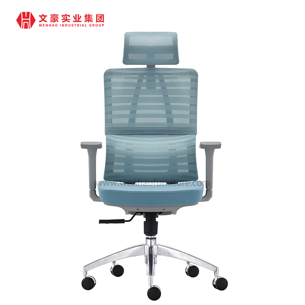 Ergonomic Blue Mesh Fabric Office Chair/modern Computer Office Furniture Swivel Chairs