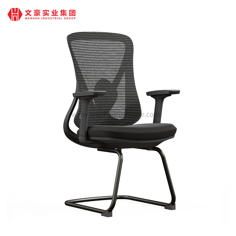 Fabric Conference Chair with Adjustable Home Computer Steel Meeting Chairs