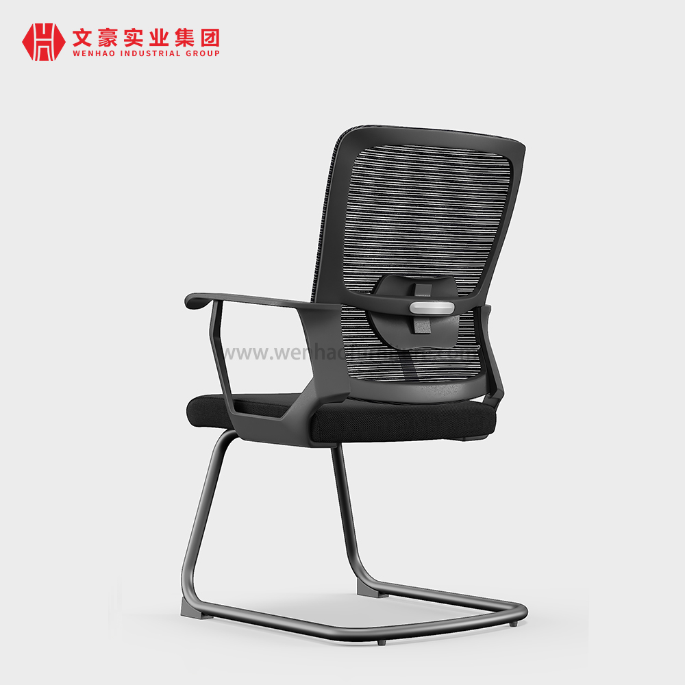 Comfortable Office Conference Room Chairs Fabric Guest Steel Meeting Chair