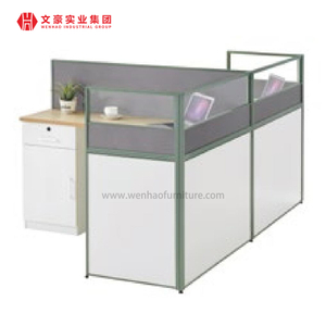 Modern Computer Desk China Furniture Manufacturer Executive Staff Office Cubicle Workstations Modular Wooden Design