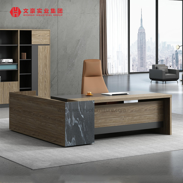Ceo Office Desk Manager Executive Office Table Desk Simple Style L Shape Boss Table 