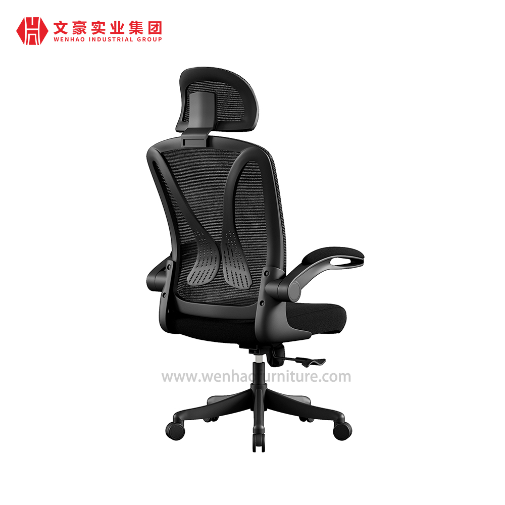 Modern Excutive Office Chair With Headrest Upholstered Mesh Ergonomic Desk Chairs