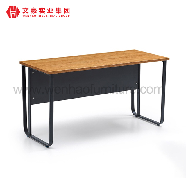 China Selling Office Furniture Luxury Industrial Style Office Managing Director Table With Cover