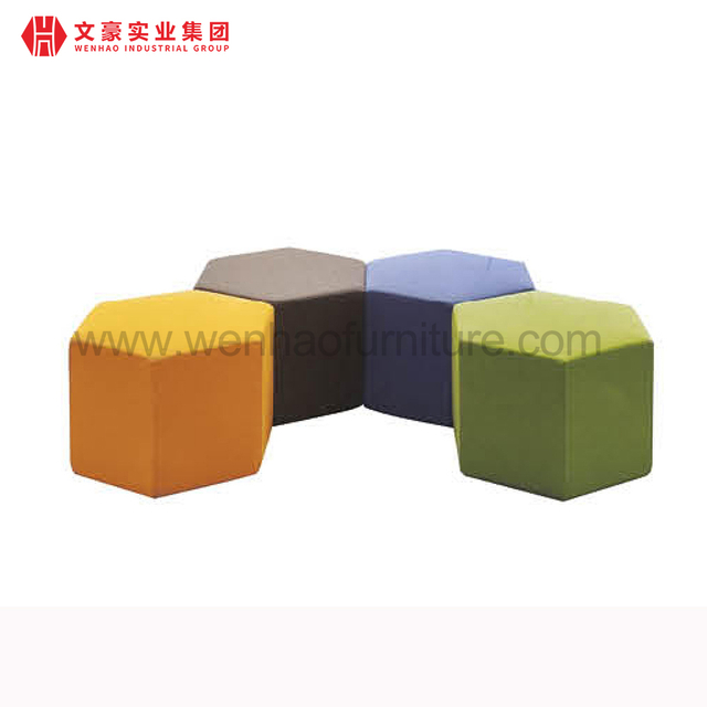 Wenhao Office Space Sofa Modern Seating Furniture Fabric Sofas